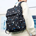 Sac à Dos Urbain Imprimé – Grande Capacité & Style Moderne
