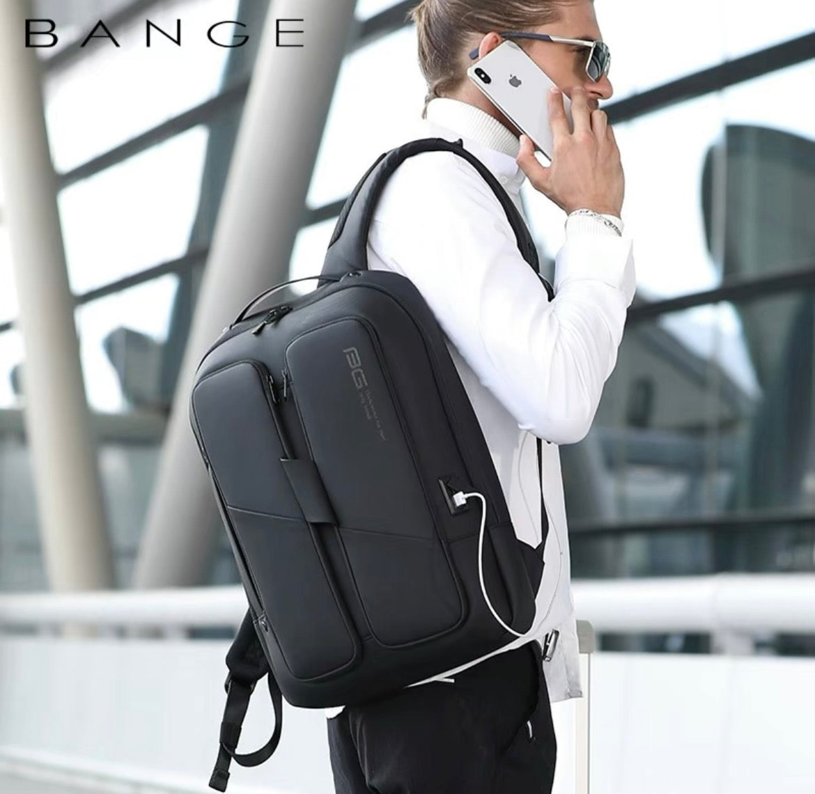 Sac à dos professionnel multifonctionnel pour ordinateur portable – Port USB