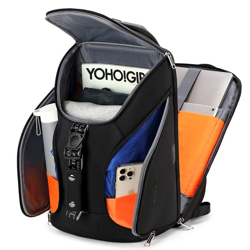 Sac à dos antivol multifonction pour ordinateur portable – 46 cm