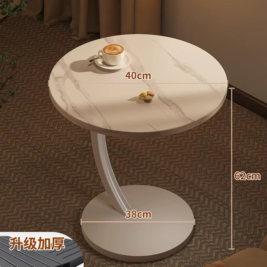 Table d’appoint ronde moderne 40 cm – Design élégant