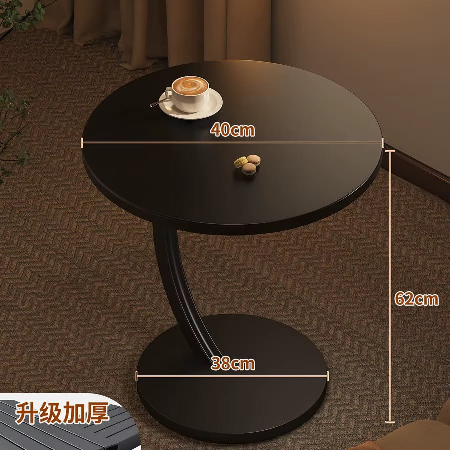 Table d’appoint ronde moderne 40 cm – Design élégant
