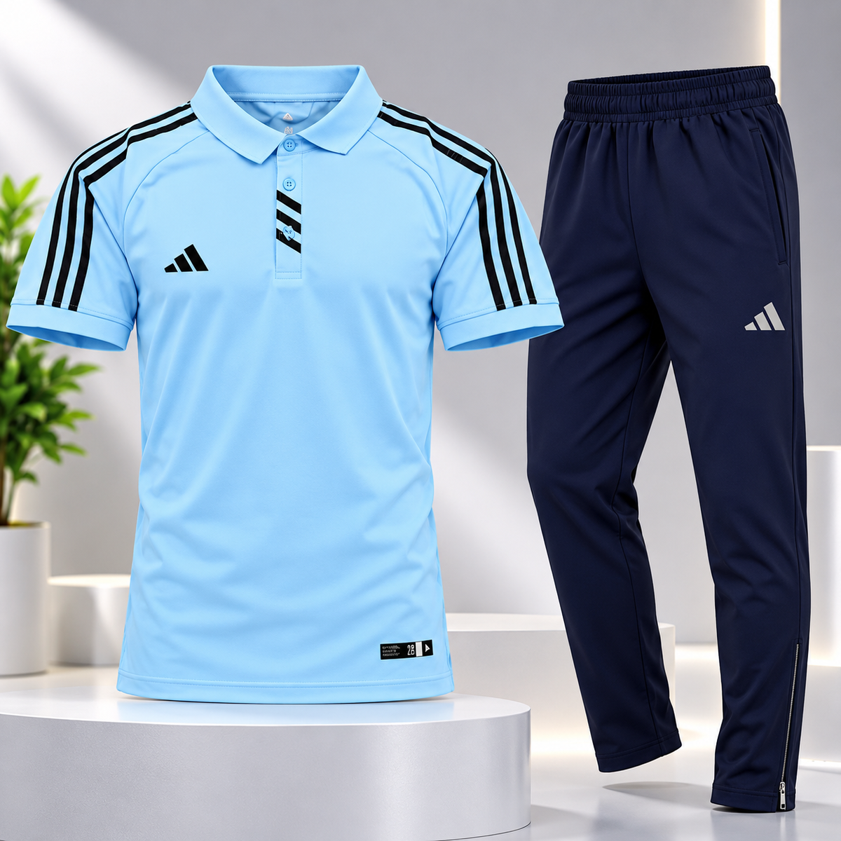 Ensemble Homme Polo Sport & Pantalon – Style Sportif Moderne