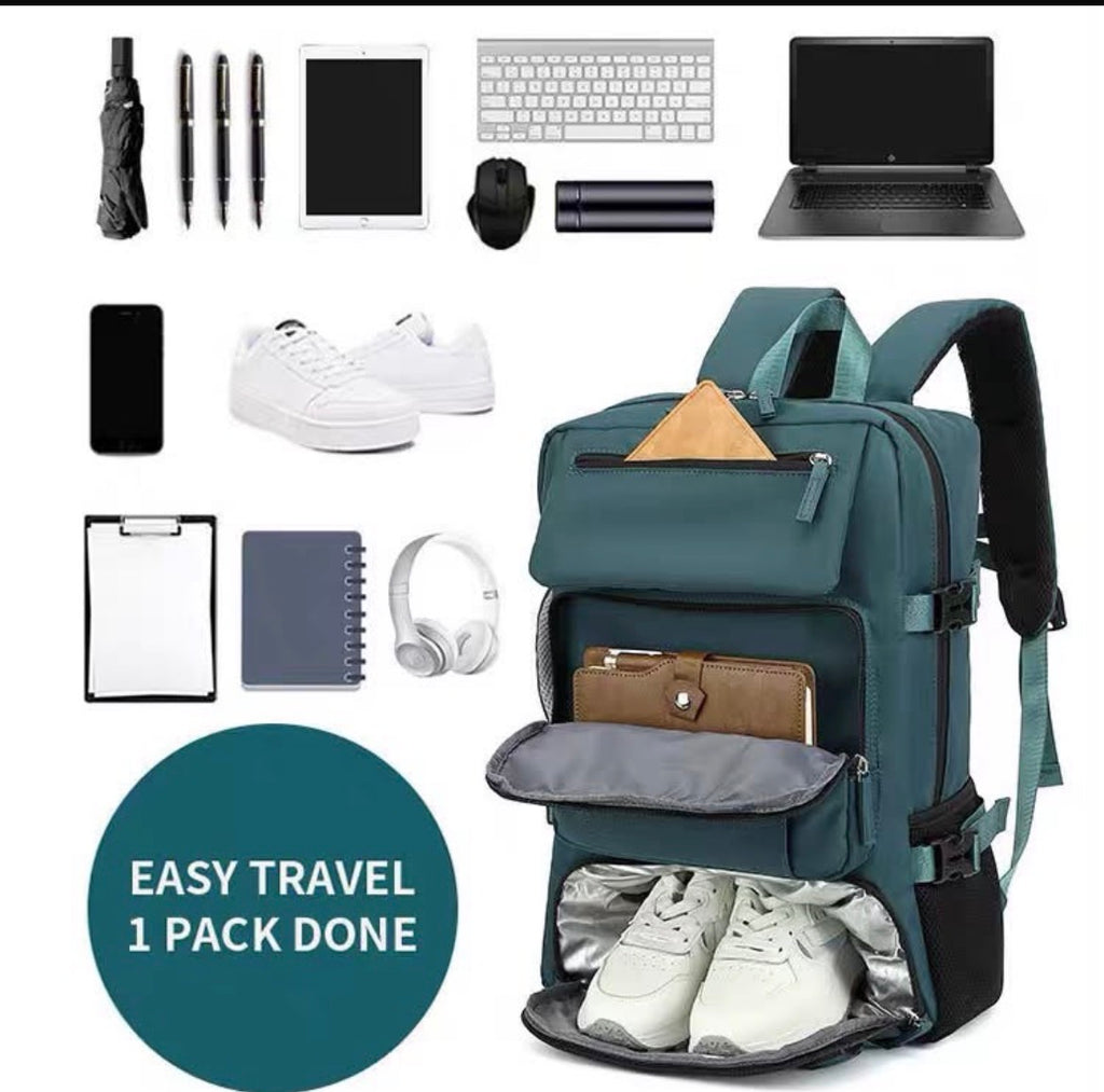 Sac à Dos de Voyage & Sport avec Compartiment Chaussures – Grande Capacité