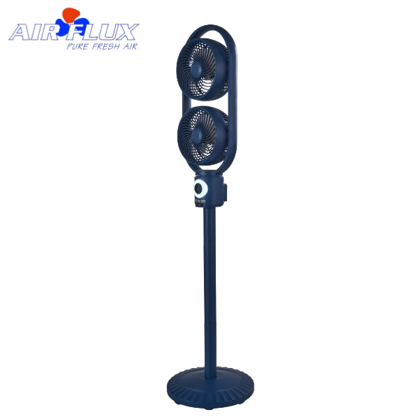 Ventilateur sur Pied Double Turbine AIRFLUX – Puissance & Rafraîchissement Intense