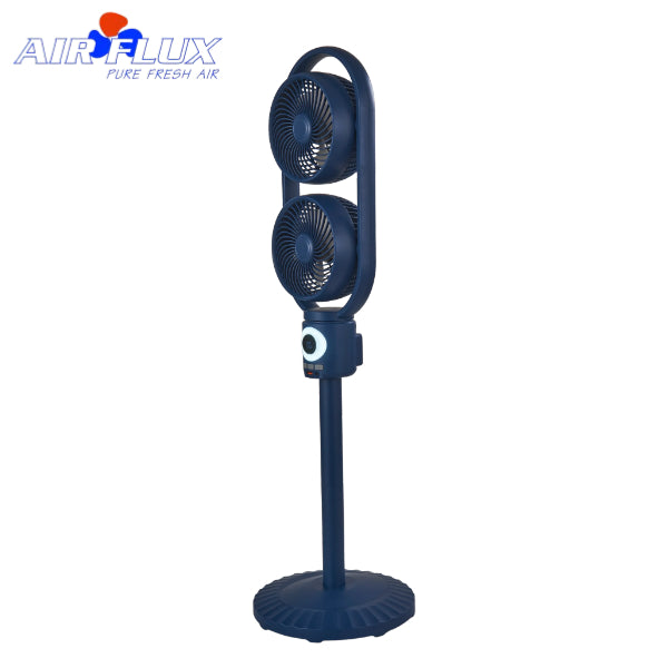 Ventilateur sur Pied Double Turbine AIRFLUX – Puissance & Rafraîchissement Intense