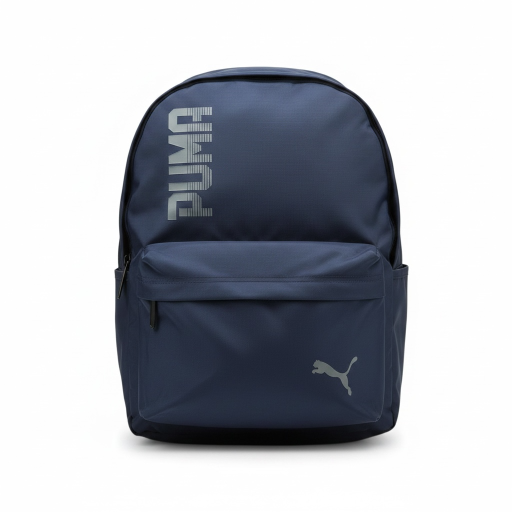 Sac à Dos Puma Noir – Grande Capacité, Style Sportif et Moderne