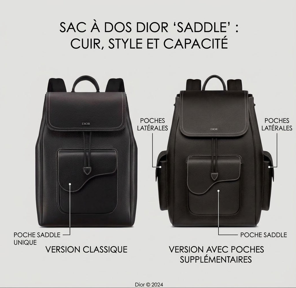 Sac à dos Dior Saddle