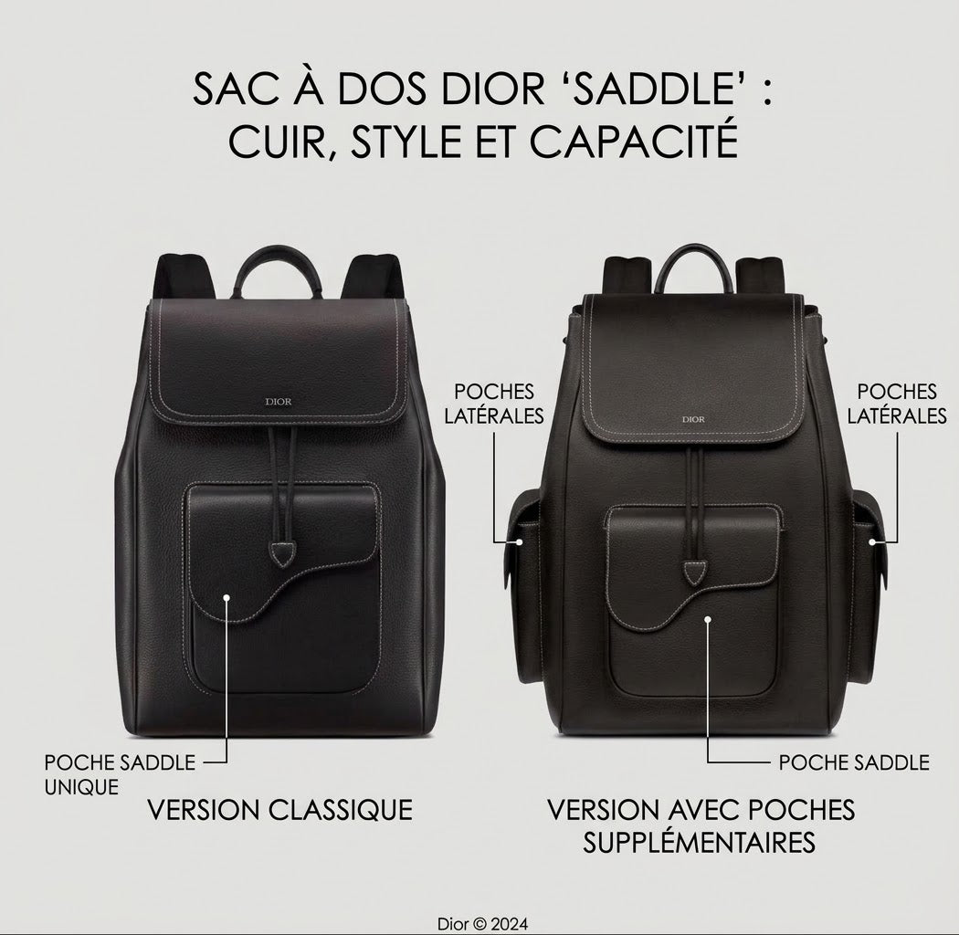 Sac à dos Dior Saddle
