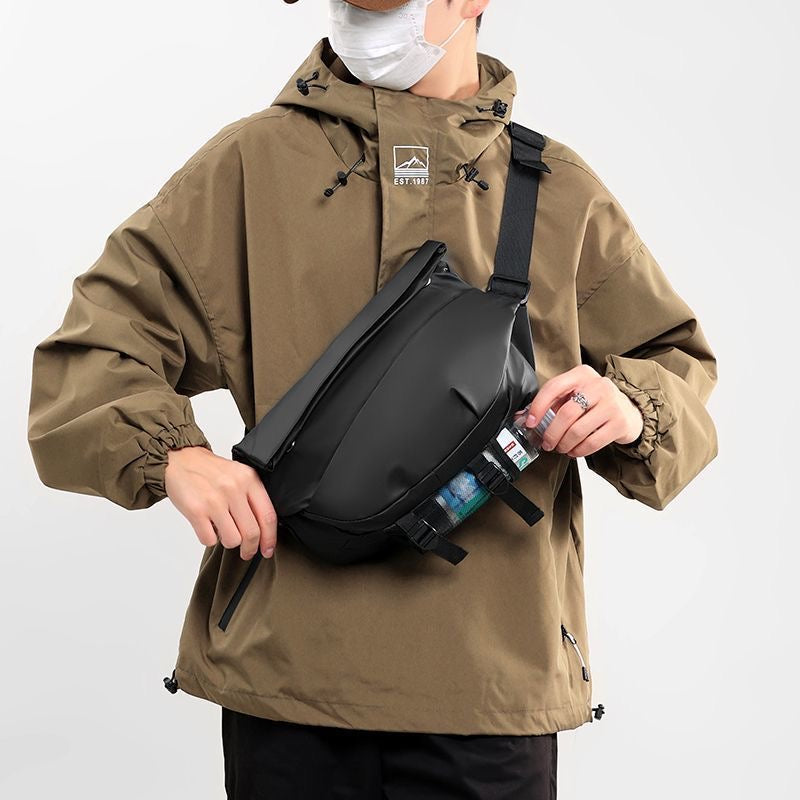 Sac à bandoulière multifonction pour appareil photo – Porte-trépied & bouteille