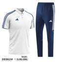 Ensemble Polo & Pantalon de Sport Homme – Style Adidas – Modèle 20362
